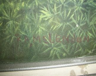 Signature on Painting