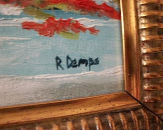 Signature on Painting