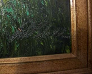 Signature on Painting
