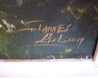 Signature on Painting