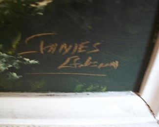 Signature on Painting