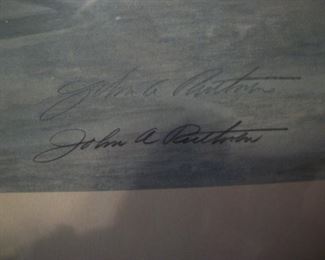 Artist signature