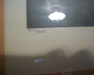 Numbered edition 971/5000