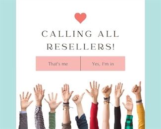 Are you a reseller? If so, send us an email!