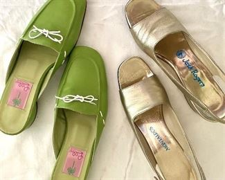 Vintage Jack Rogers and Vintage Lilly Pulitzer Shoes