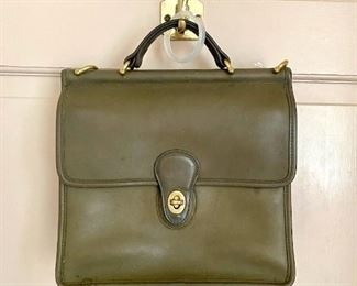 COACH Classic Willis Bag in Olive Green