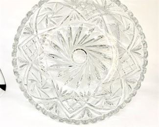 Crystal Serving Bowl