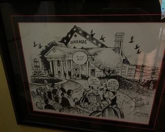 Original Arkansas art and sketches