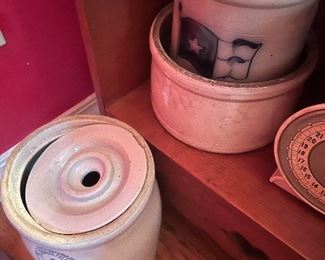 Crocks.  Lots of crocks.  