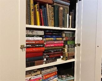 Books.  Antique books too. 