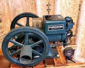 McCormick- Deering Harvester International Hit & Mis Engine.