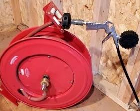 Wall Mounted Air Hose Reel Unit