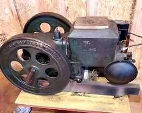 Vintage Stovers Mfg & Engine Co Hit & Miss Engine
