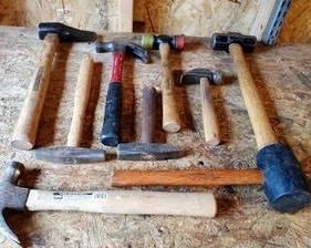 Assorted Hammers / Mallets Lot in good/used condition. 