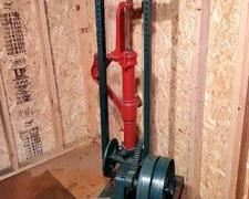 Vintage Pump Jack Transmission with Water Pump Attached