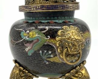 Cloissone Incense Holder