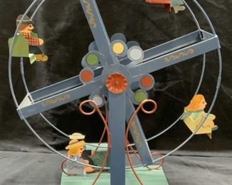Ferris Wheel Tabletop Wind Up Music Box