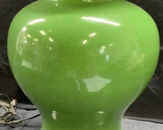 Antique Asian Style Double Socket Lamp