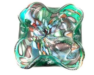 MURANO Dino Martens Style Art Glass Vessel