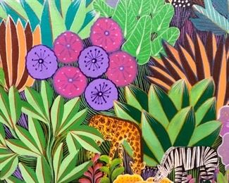 DANIEL LOUIS Jungle Painting