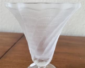 formal lalique vase