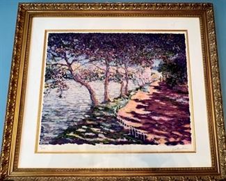 Peter Hawkin Litho, Signed and Numbered