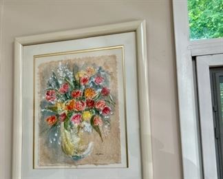Edith Green Watercolor, Signed