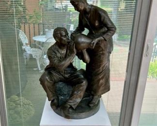 Paul-Eugene Mengin Bronze Signed 'Mengin'