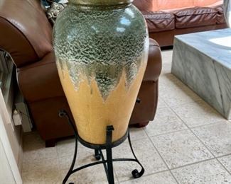 Ceramic Vase on Stand