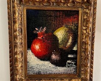 Oil on Canvas Signed