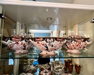 Royal Crown Derby Imari Tureens
