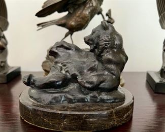 Antoine Louis Barye Bronze Depicting a 'Bear'