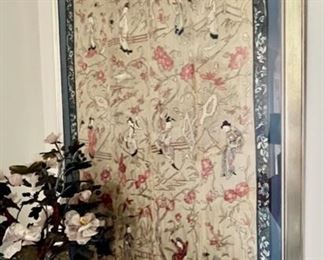 Framed Chinese Texile