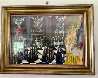 Roseanna Musotto Piazza Oil on Canvas Signed