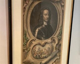 Vintage John Hampden "Magna Carta" print