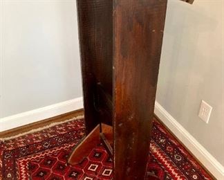 Antique wood pulpit