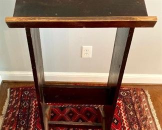 Antique wood pulpit