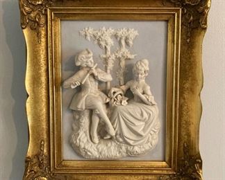 Vintage Alt Meissen Rococo 3D picture