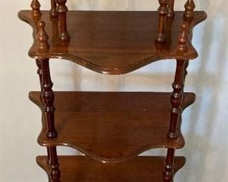 Vintage 5-tier wooden display
