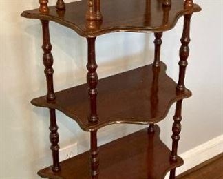 Vintage 5-tier wooden display