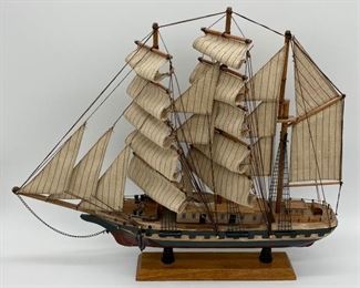 Vintage model ships