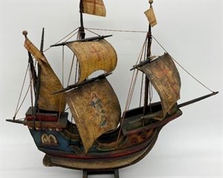 Vintage model ships