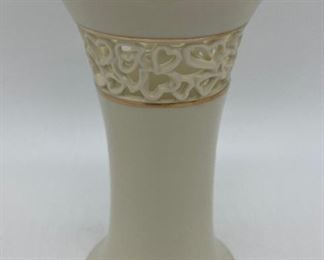 Lenox ivory and gold vase