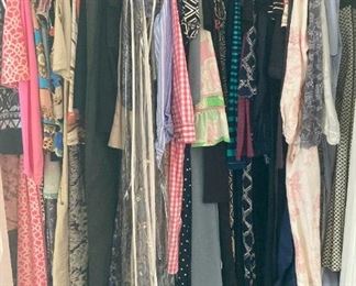 Designer and casual women's clothing, including Synergy Organic, Nahdree, Studio by Searle, Banana Republic, Brooks Brothers, Ralph Lauren, Meyer's, Izod, Tommy Hilfiger, The North Face, Lilly Pulitzer, L.L. Bean, Moulinette Souers, The Limited, J. Crew, Limited Express and many more!