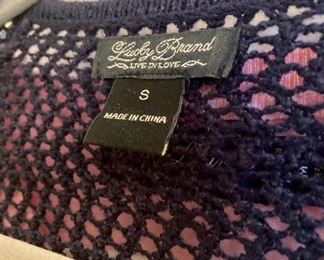 Designer and casual women's clothing, including Synergy Organic, Nahdree, Studio by Searle, Banana Republic, Brooks Brothers, Ralph Lauren, Meyer's, Izod, Tommy Hilfiger, The North Face, Lilly Pulitzer, L.L. Bean, Moulinette Souers, The Limited, J. Crew, Limited Express and many more!