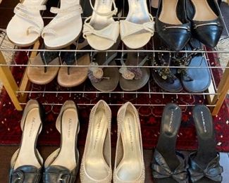 Women's shoes: dress shoes, sandals, flip-flops, sneakers, boots and more! Chanel, Coach, Ralph Lauren and Anne Klein to name a few.