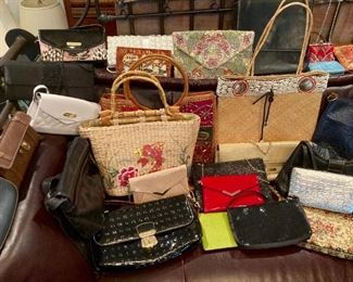 Purses, handbags, clutches and more!