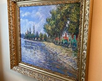 Original signed Impression painting