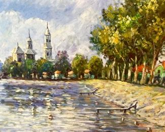 Original signed Impression painting