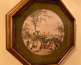 Vintage Catelda Rome Splendors framed art